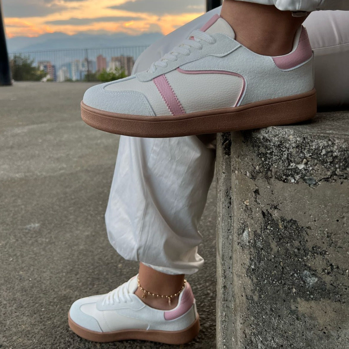 TENI ROSADO MUJER